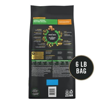 Image showing 5 th Purina Pro Plan Senior 7+ Small Breed Shredded Blend Chicken and Rice Formula Dry Dog Food