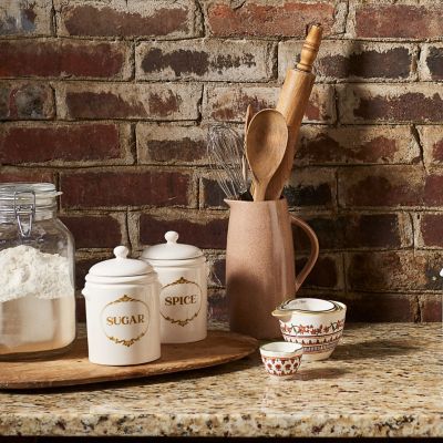 Image showing  Harvest Ceramic Pitcher, 8.6 in.