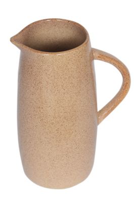 Image showing  Harvest Ceramic Pitcher, 8.6 in.
