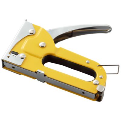 Image showing  Staple Gun with 2,000 Staples, Yellow