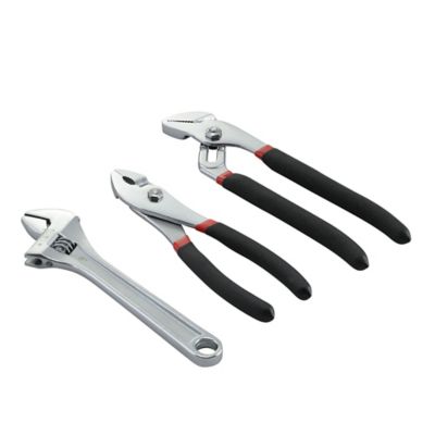 JobSmart 3 pc. Plier and Wrench Set