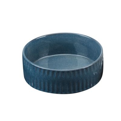 Image showing  55 oz. Reactive Glaze Stoneware Pet Bowl, Assorted