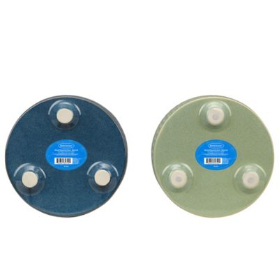 Image showing  55 oz. Reactive Glaze Stoneware Pet Bowl, Assorted