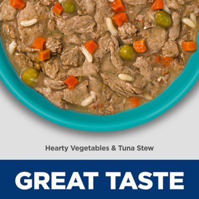 Image showing  Adult Perfect Weight and Joint Support Hearty Vegetables and Tuna Stew Wet Dog Food, 12.5 oz.