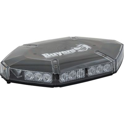 Image showing  17 in. Amber/Green Hexagonal LED Mini Light Bar with Magnetic Mount