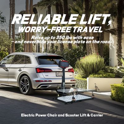 Image showing  350 lb. Electric Wheelchair/Scooter Carrier with Automatic Lift