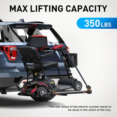 Image showing  350 lb. Electric Wheelchair/Scooter Carrier with Automatic Lift