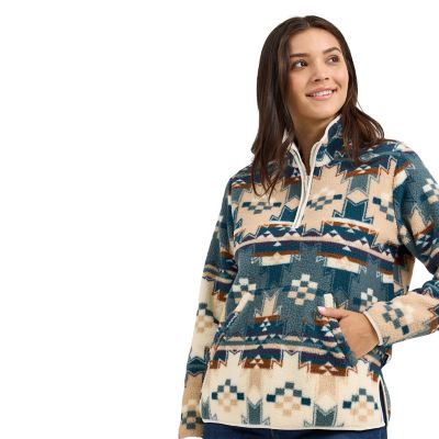 Image showing  Women's Sherpa Half-Zip Pullover Jacket