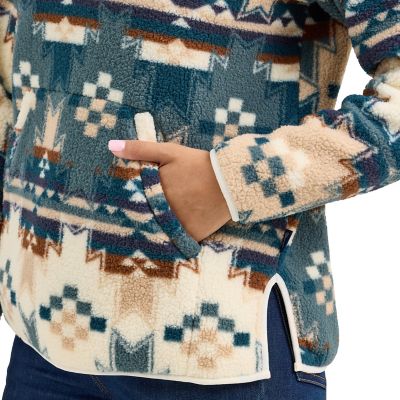 Image showing  Women's Sherpa Half-Zip Pullover Jacket