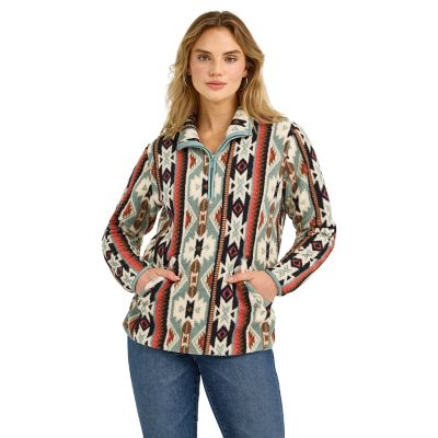Wrangler Women's Sherpa Half-Zip Pullover Jacket