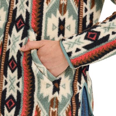 Image showing  Women's Sherpa Half-Zip Pullover Jacket