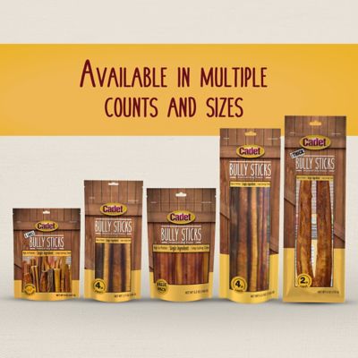 Image showing 6 th Cadet Large Bully Sticks, Large, 1 ct.
