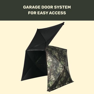 Image showing  2-Person 2XL Garage Door Ground Blind, 58 in. x 58 in. x 65 in.