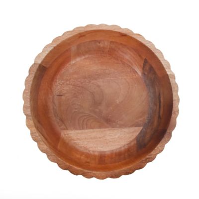 Image showing Mango Wood Decorative Bowl