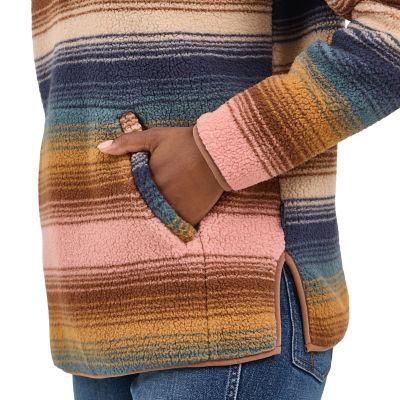 Image showing 4 th Wrangler Women's Sherpa Half-Zip Pullover Jacket