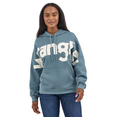 Wrangler Women's Oversized Logo Hoodie at Tractor Supply Co