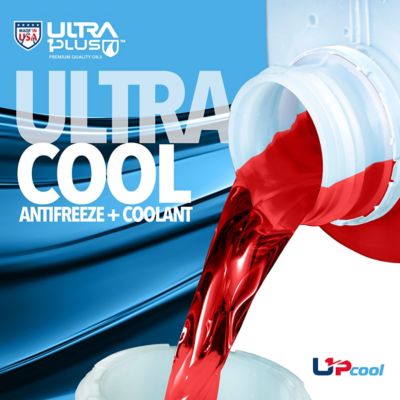 Image showing 9 th Ultra1Plus UltraCool Extended-Life OAT Antifreeze & Coolant HD PREMIXED 50/50 RED, UACEL5050RG