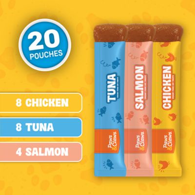 Image showing  Lickable Cat Treats Variety pk., 15g, 20 ct.