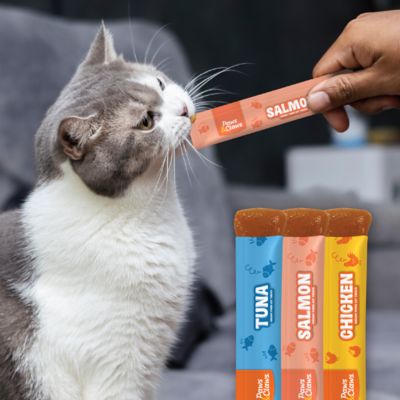 Image showing  Lickable Cat Treats Variety pk., 15g, 20 ct.