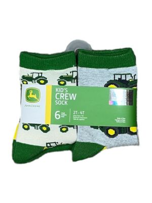 Image showing  Kids' Multi-Pack Tractor Socks, 6-Pairs