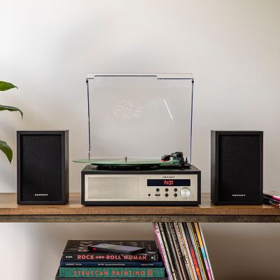 Crosley Sloane Record Player With Speakers
