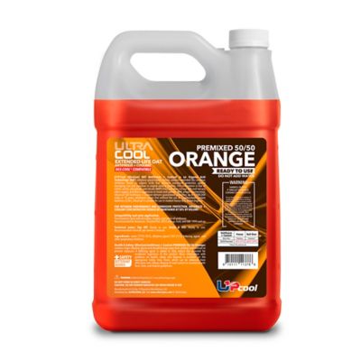 Image showing  UltraCool Extended-Life OAT Antifreeze + Coolant PREMIXED 50/50 ORANGE, UACEL5050OG