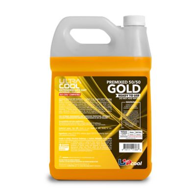 Image showing  UltraCool Extended-Life OAT Antifreeze + Coolant PREMIXED 50/50 GOLD, UACEL5050YG