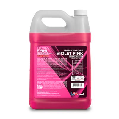 Image showing  UltraCool Extended-Life OAT Antifreeze + Coolant PREMIXED 50/50 PINK, UACEL5050VG