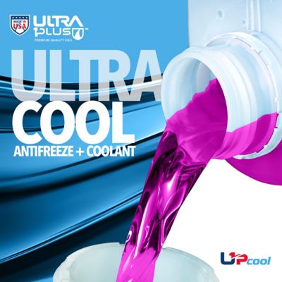 Image showing 6 th Ultra1Plus UltraCool Extended-Life OAT Antifreeze + Coolant Premixed 50/50 Pink, UACEL5050VD