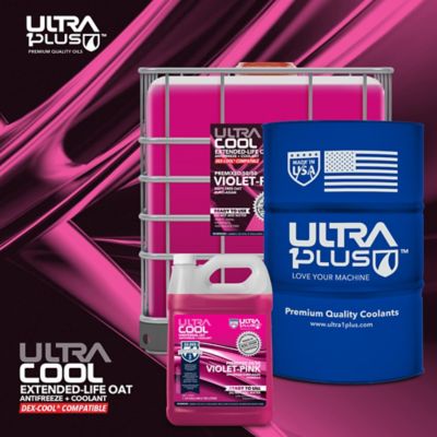Image showing 7 th Ultra1Plus UltraCool Extended-Life OAT Antifreeze + Coolant Premixed 50/50 Pink, UACEL5050VD