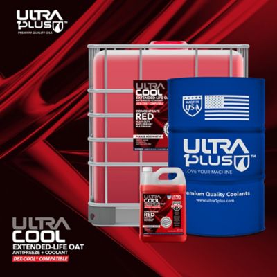 Image showing 7 th Ultra1Plus UltraCool Extended-Life OAT Antifreeze + Coolant HD Concentrate Red, UACELCONRD