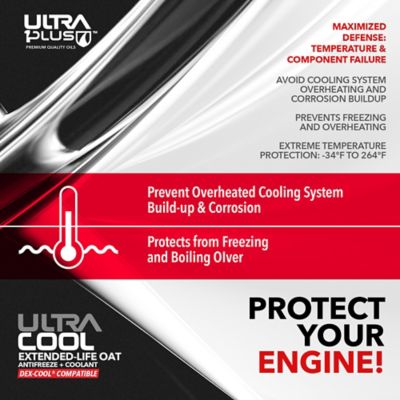 Image showing  UltraCool Extended-Life OAT Antifreeze + Coolant Concentrate Green, UACELCONGD