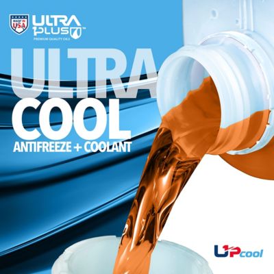 Image showing 6 th Ultra1Plus UltraCool Extended-Life OAT Antifreeze + Coolant Concentrate Orange, UACELCONOD