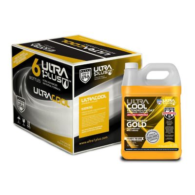 Image showing 6 th Ultra1Plus UltraCool Extended-Life OAT Antifreeze + Coolant Concentrate Gold, UACELCONYG