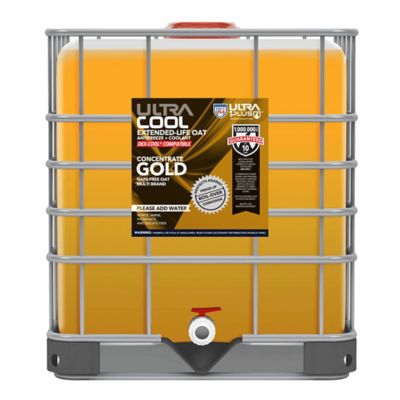 Ultra1Plus UltraCool Extended-Life OAT Antifreeze + Coolant CONCENTRATE GOLD, UACELCONYT