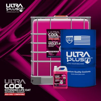 Image showing 7 th Ultra1Plus UltraCool Extended-Life OAT Antifreeze + Coolant Concentrate Pink, UACELCONVD