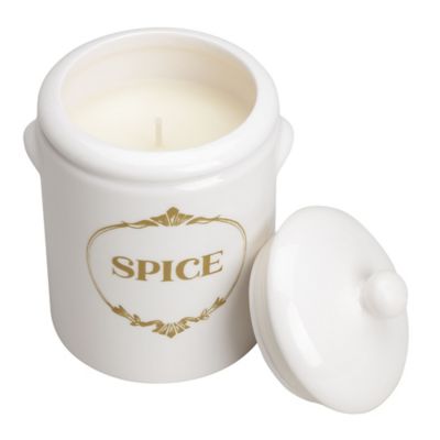 Image showing  Cinnamon Swirl Scented Ceramic Spice Jar Candle, 16 oz.