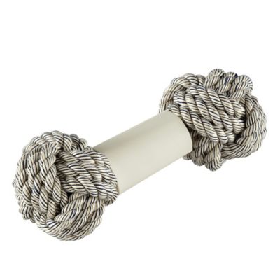 Image showing  Rope Bone Barbell Dog Toy