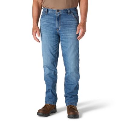 Carhartt Men's Relaxed Straight Rugged Flex Denim Dungaree at - Main Image