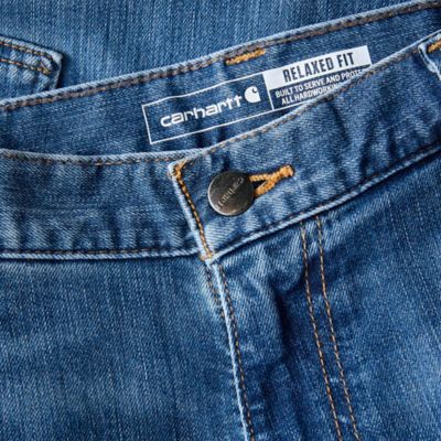 Image showing 7 th Carhartt Men's Relaxed Straight Rugged Flex Denim Dungaree