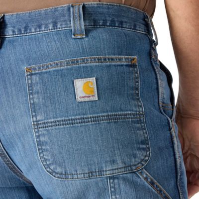 Image showing 5 th Carhartt Men's Relaxed Straight Rugged Flex Denim Dungaree