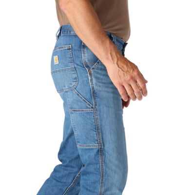 Image showing 3 th Carhartt Men's Relaxed Straight Rugged Flex Denim Dungaree