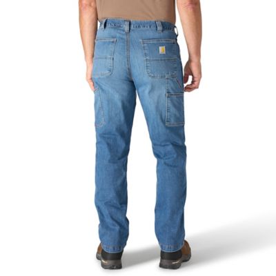 Image showing 1 th Carhartt Men's Relaxed Straight Rugged Flex Denim Dungaree