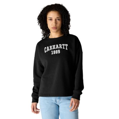 Image showing 1 th Carhartt Women's Loose Fit Midweight Graphic Sweatshirt