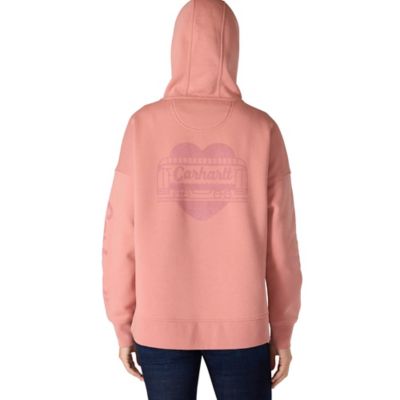 Carhartt Oversized-Fit Midweight Hooded Heart Graphic Sweatshirt