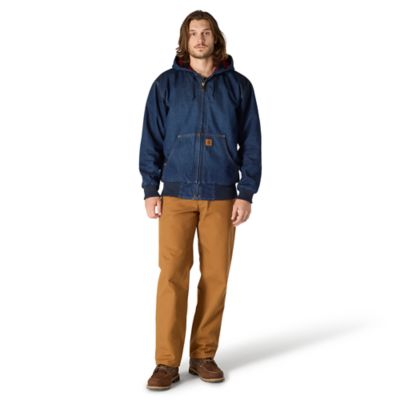 Image showing 5 th Carhartt Men's Loose Fit Denim Active Jacket