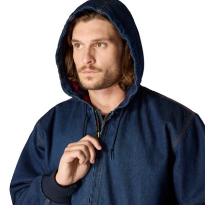 Image showing 4 th Carhartt Men's Loose Fit Denim Active Jacket