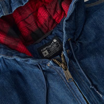 Image showing 7 th Carhartt Men's Loose Fit Denim Active Jacket