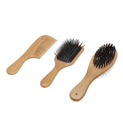 Image showing  Bamboo Pet Grooming Tools Set