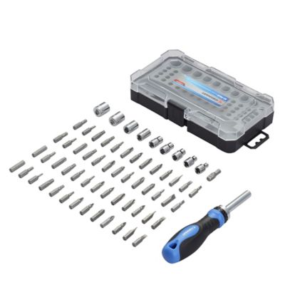 Image showing  63 pc. Ratchet Screwdriver and Socket Set